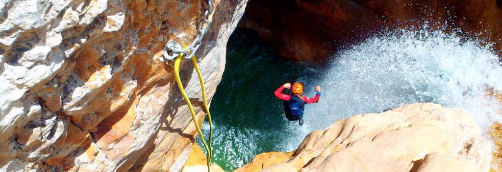 Gorgas Negras- canyoning expert Sierra de Guara Expediciones-sc.es