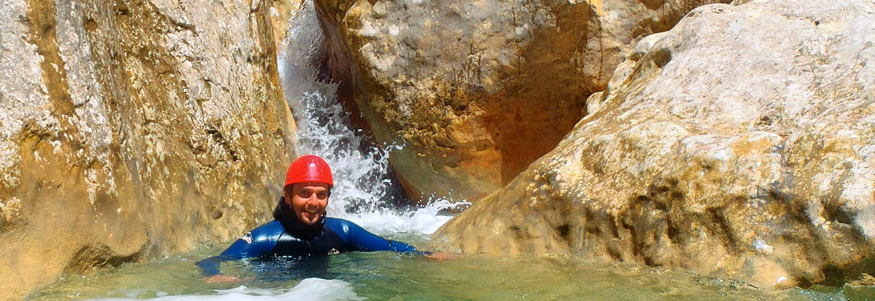 Canyoning with bivouac in Spain