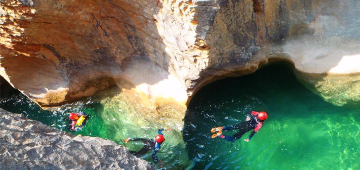 Week end en Espagne avec 2 journée de canyoning en Sierra de Guara - Fornazos de la Peonera