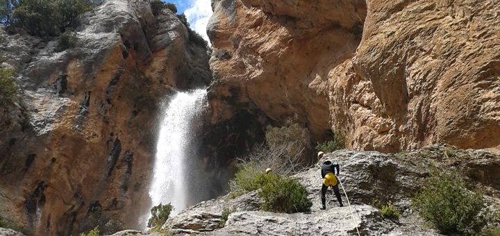 Packs rappel & canyoning grandes verticales Otin en Sierra de Guara - Huesca - Espagne