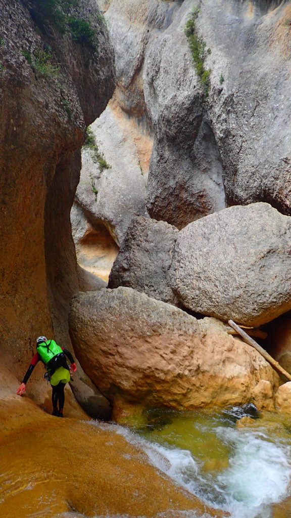 Chaos de pierre dans le canyon du Gorgas Negras